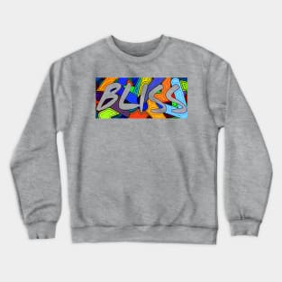 Bliss - Multi Color Crewneck Sweatshirt